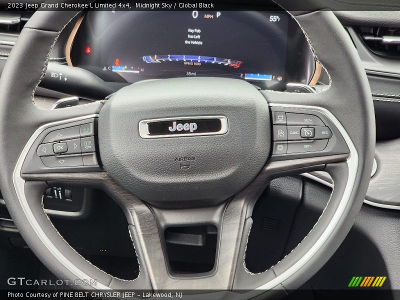 Midnight Sky / Global Black 2023 Jeep Grand Cherokee L Limited 4x4