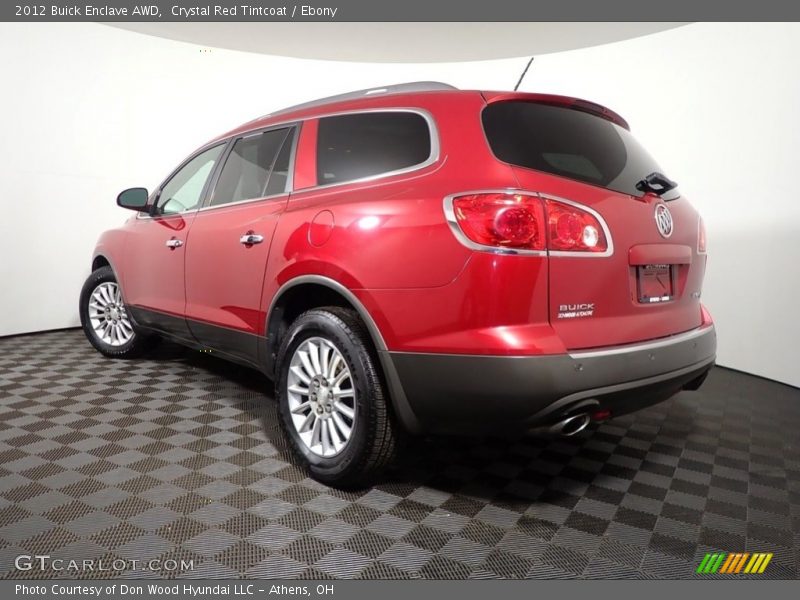 Crystal Red Tintcoat / Ebony 2012 Buick Enclave AWD