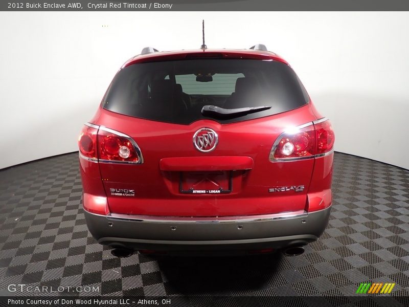 Crystal Red Tintcoat / Ebony 2012 Buick Enclave AWD