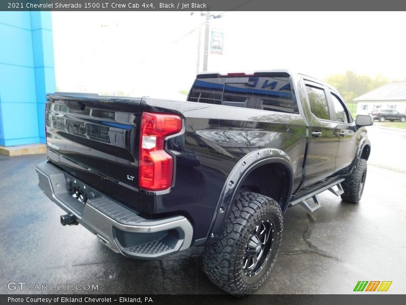 Black / Jet Black 2021 Chevrolet Silverado 1500 LT Crew Cab 4x4