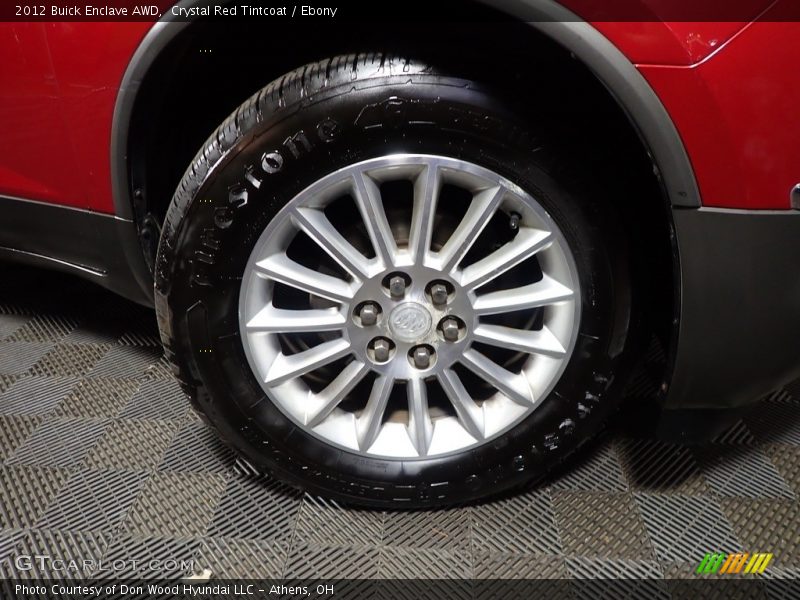 Crystal Red Tintcoat / Ebony 2012 Buick Enclave AWD