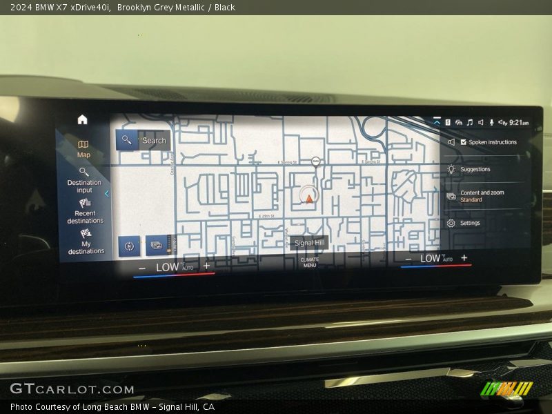 Brooklyn Grey Metallic / Black 2024 BMW X7 xDrive40i