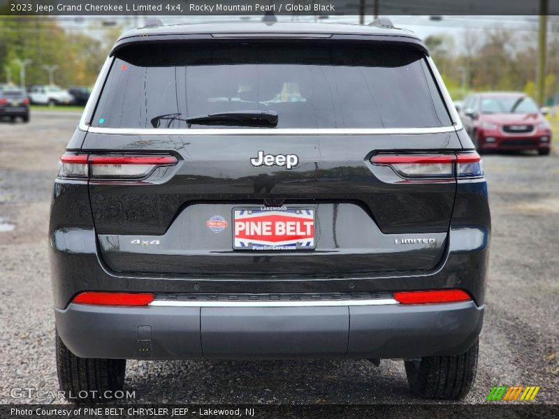 Rocky Mountain Pearl / Global Black 2023 Jeep Grand Cherokee L Limited 4x4