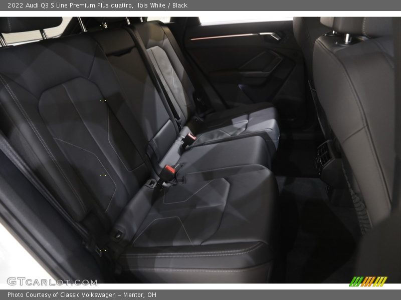 Rear Seat of 2022 Q3 S Line Premium Plus quattro