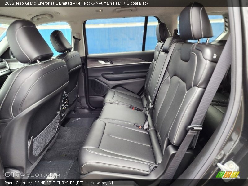 Rear Seat of 2023 Grand Cherokee L Limited 4x4