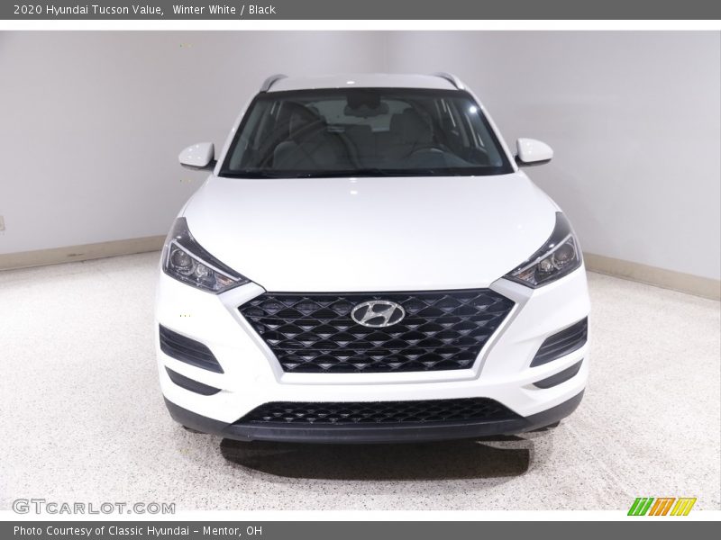 Winter White / Black 2020 Hyundai Tucson Value