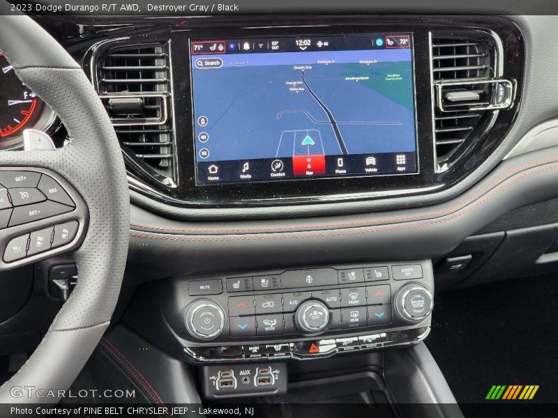 Navigation of 2023 Durango R/T AWD