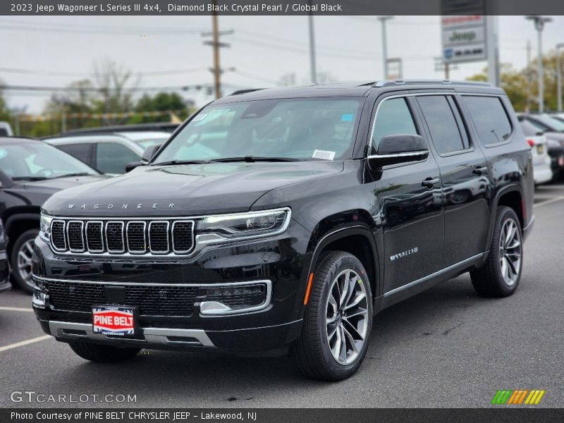 Diamond Black Crystal Pearl / Global Black 2023 Jeep Wagoneer L Series III 4x4