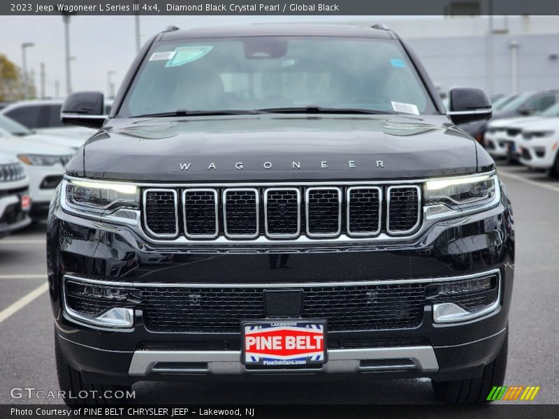 Diamond Black Crystal Pearl / Global Black 2023 Jeep Wagoneer L Series III 4x4