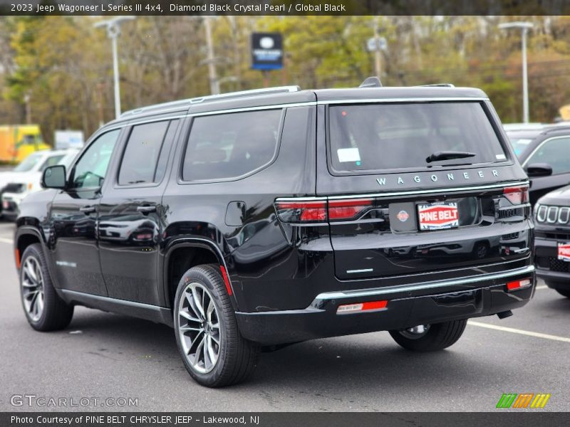 Diamond Black Crystal Pearl / Global Black 2023 Jeep Wagoneer L Series III 4x4
