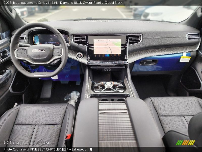 Diamond Black Crystal Pearl / Global Black 2023 Jeep Wagoneer L Series III 4x4