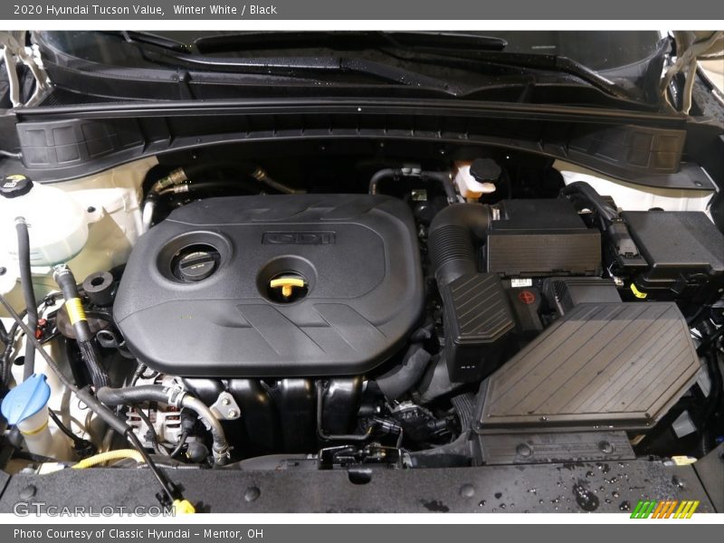 Winter White / Black 2020 Hyundai Tucson Value