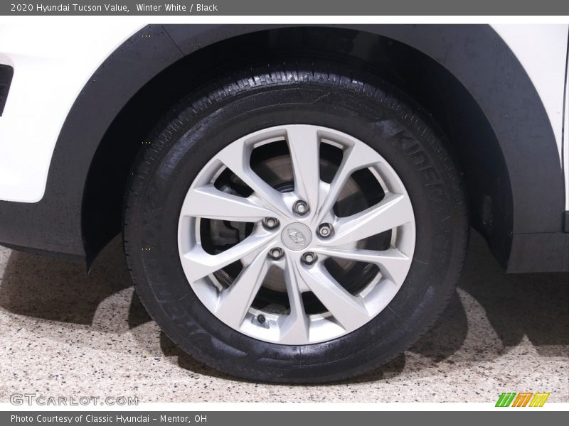 Winter White / Black 2020 Hyundai Tucson Value