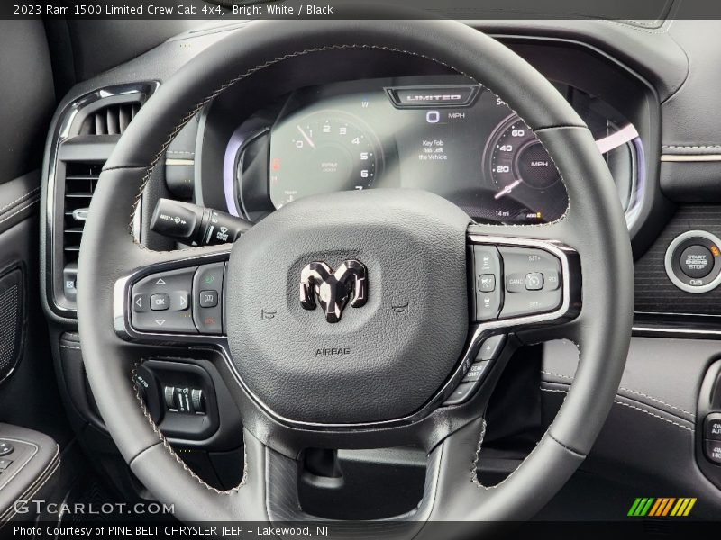  2023 1500 Limited Crew Cab 4x4 Steering Wheel