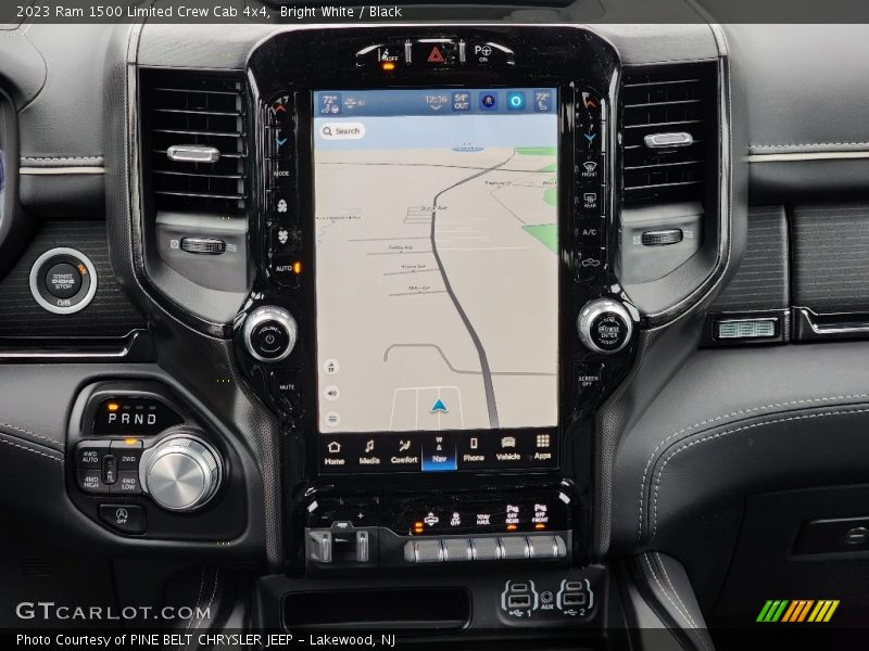 Navigation of 2023 1500 Limited Crew Cab 4x4
