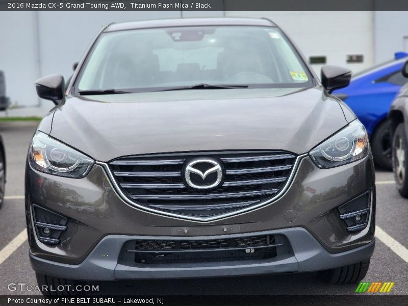 Titanium Flash Mica / Black 2016 Mazda CX-5 Grand Touring AWD