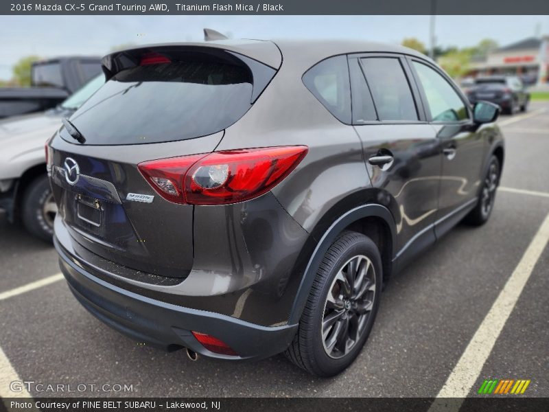 Titanium Flash Mica / Black 2016 Mazda CX-5 Grand Touring AWD
