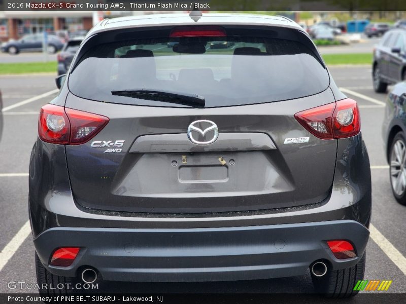 Titanium Flash Mica / Black 2016 Mazda CX-5 Grand Touring AWD