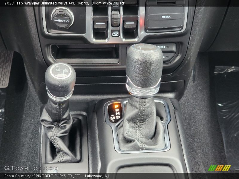 Bright White / Black 2023 Jeep Wrangler Unlimited Willys 4XE Hybrid