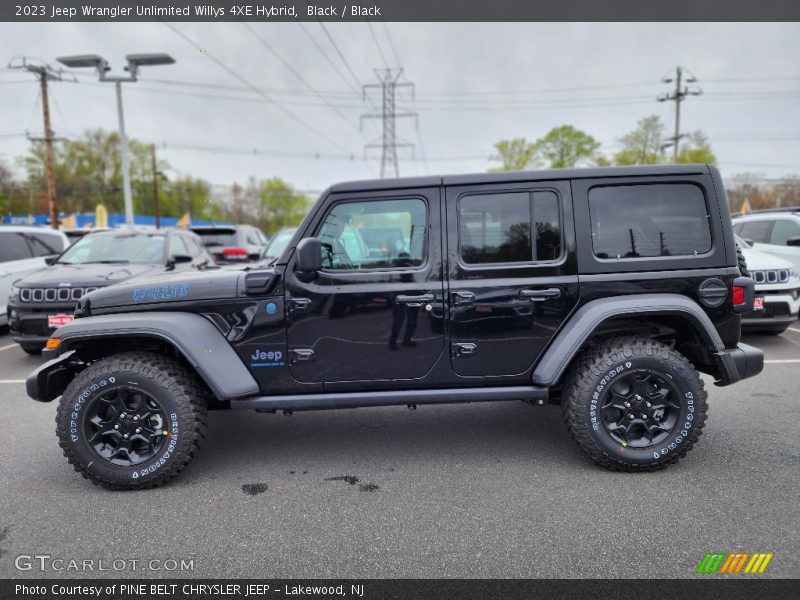  2023 Wrangler Unlimited Willys 4XE Hybrid Black