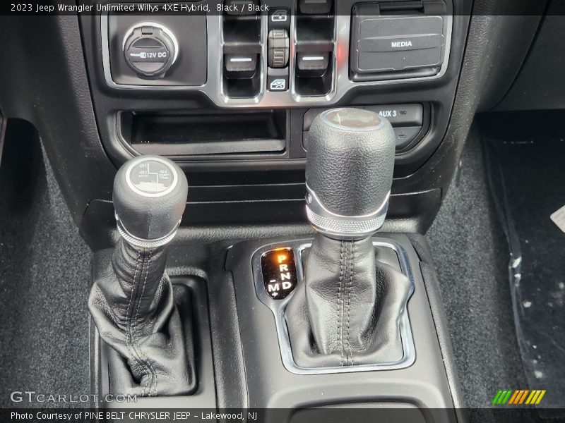  2023 Wrangler Unlimited Willys 4XE Hybrid 8 Speed Automatic Shifter