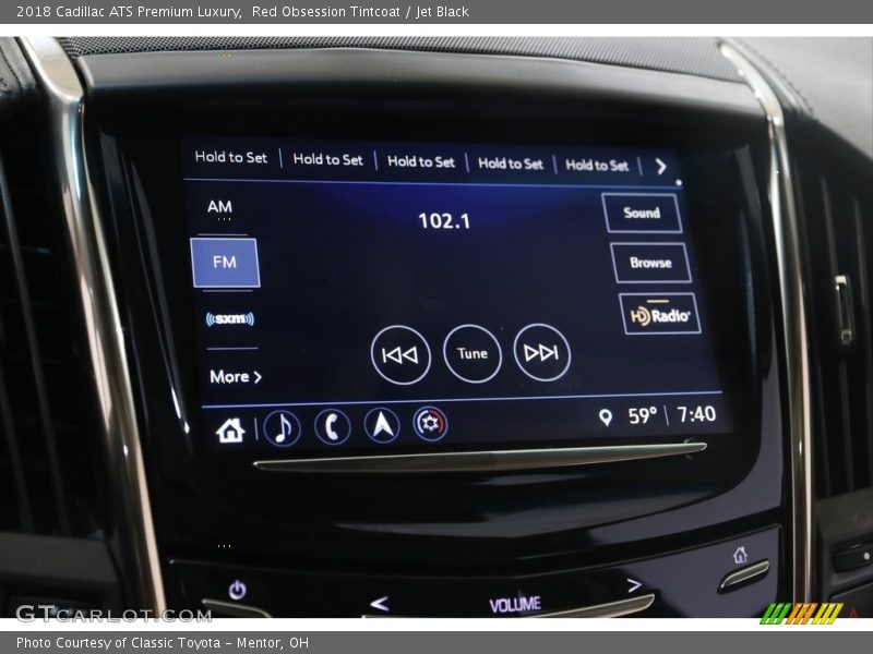 Controls of 2018 ATS Premium Luxury