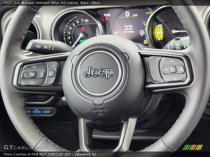  2023 Wrangler Unlimited Willys 4XE Hybrid Steering Wheel