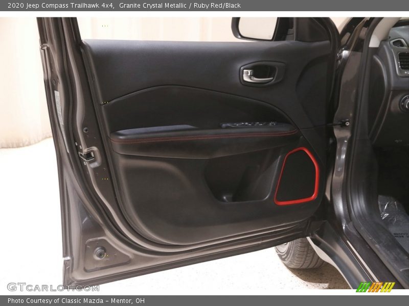 Granite Crystal Metallic / Ruby Red/Black 2020 Jeep Compass Trailhawk 4x4