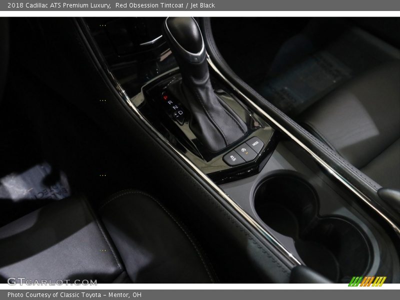 Red Obsession Tintcoat / Jet Black 2018 Cadillac ATS Premium Luxury