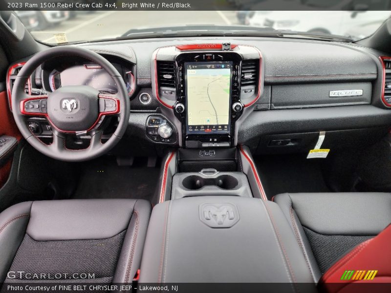 Dashboard of 2023 1500 Rebel Crew Cab 4x4