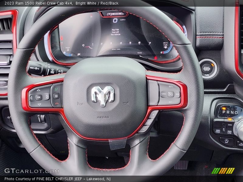  2023 1500 Rebel Crew Cab 4x4 Steering Wheel