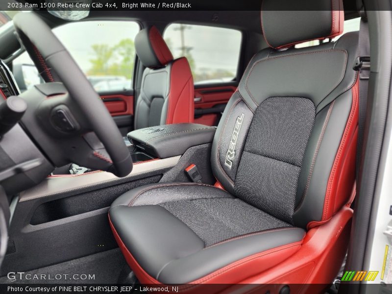 Front Seat of 2023 1500 Rebel Crew Cab 4x4