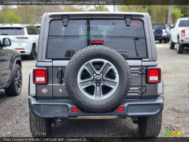 Granite Crystal Metallic / Black 2019 Jeep Wrangler Unlimited Sahara 4x4