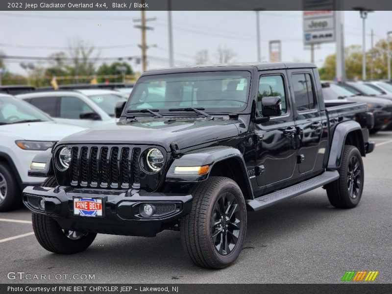 Black / Black 2022 Jeep Gladiator Overland 4x4