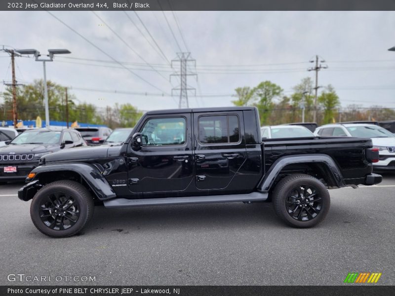  2022 Gladiator Overland 4x4 Black
