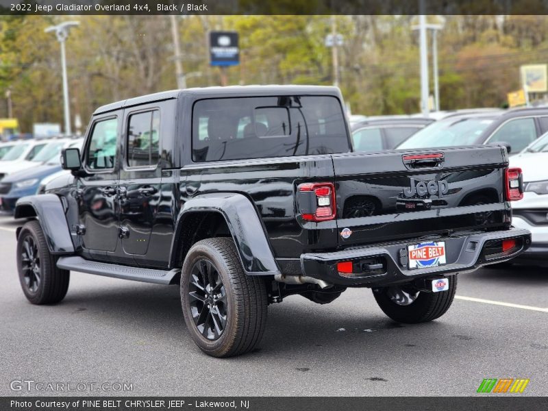 Black / Black 2022 Jeep Gladiator Overland 4x4