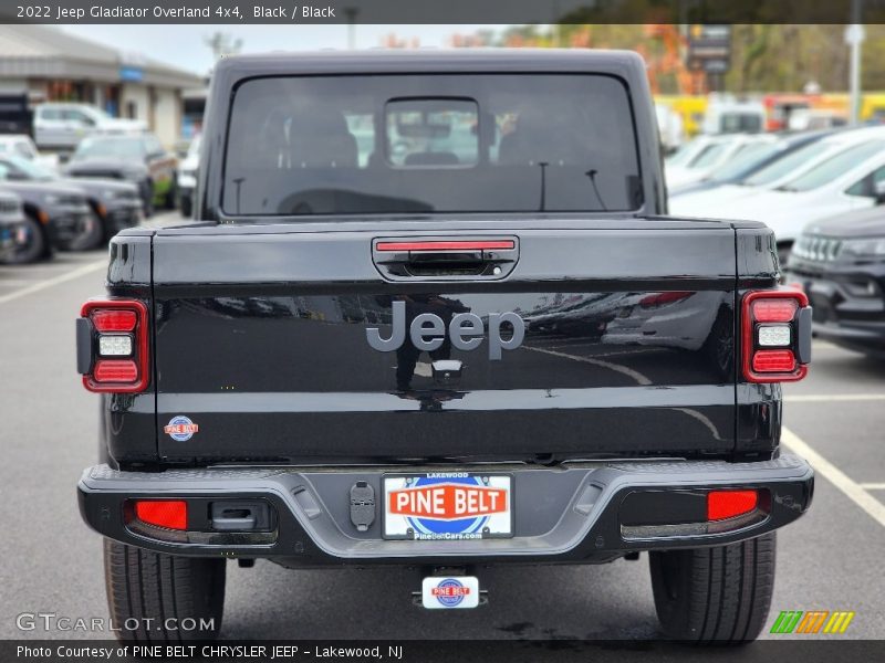 Black / Black 2022 Jeep Gladiator Overland 4x4