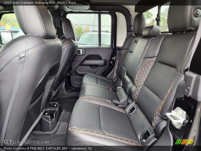 Rear Seat of 2022 Gladiator Overland 4x4