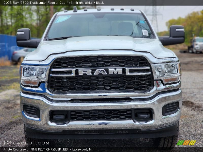 Bright White / Black 2023 Ram 2500 Tradesman Regular Cab 4x4