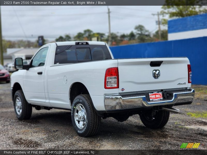 Bright White / Black 2023 Ram 2500 Tradesman Regular Cab 4x4