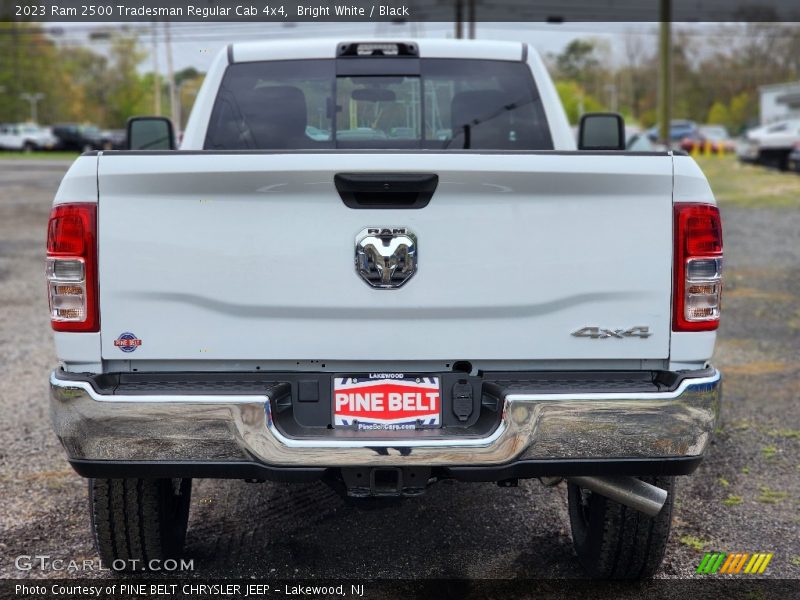 Bright White / Black 2023 Ram 2500 Tradesman Regular Cab 4x4