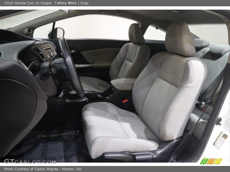 Front Seat of 2015 Civic LX Coupe