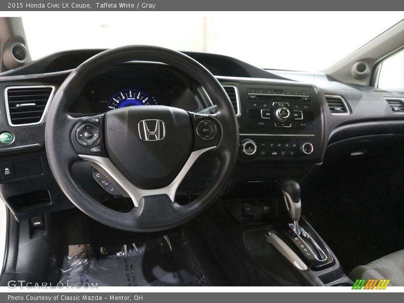 Dashboard of 2015 Civic LX Coupe