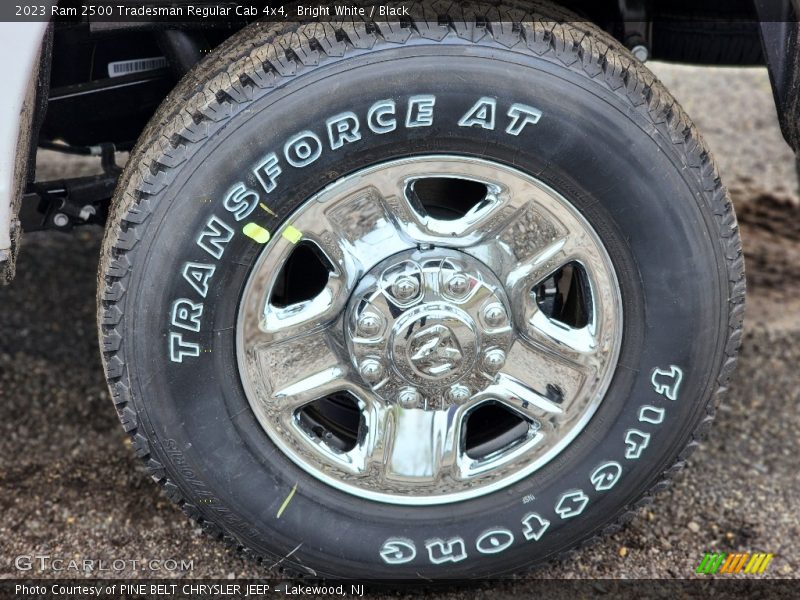Bright White / Black 2023 Ram 2500 Tradesman Regular Cab 4x4