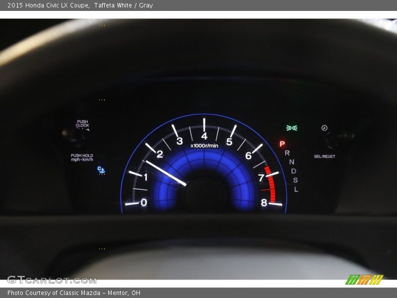  2015 Civic LX Coupe LX Coupe Gauges