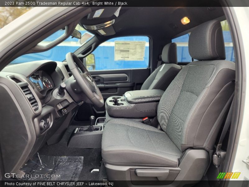 Bright White / Black 2023 Ram 2500 Tradesman Regular Cab 4x4
