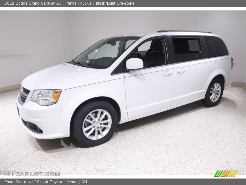 White Knuckle / Black/Light Graystone 2019 Dodge Grand Caravan SXT