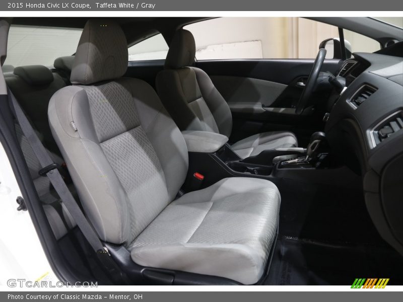 Front Seat of 2015 Civic LX Coupe