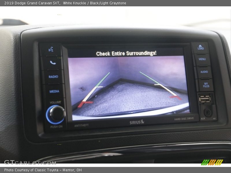 White Knuckle / Black/Light Graystone 2019 Dodge Grand Caravan SXT