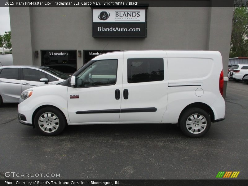Bright White / Black 2015 Ram ProMaster City Tradesman SLT Cargo Van